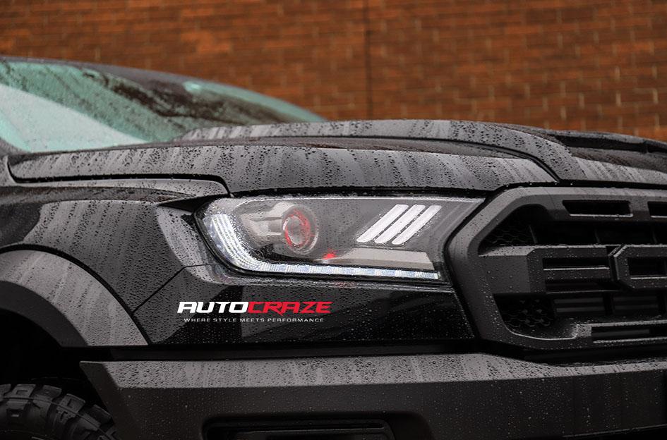 FORD RANGER RAPTOR SHOK MATTE BLACK